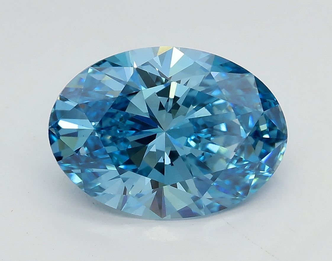 2.72 ct. oval Lab Grown Diamond front image