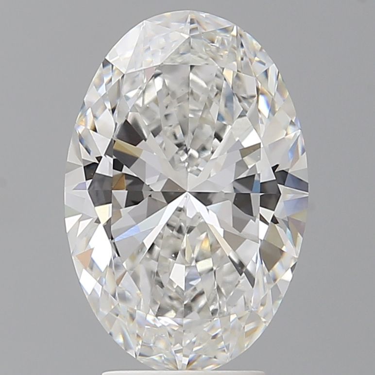 3.98 ct. oval Lab Grown Diamond front image