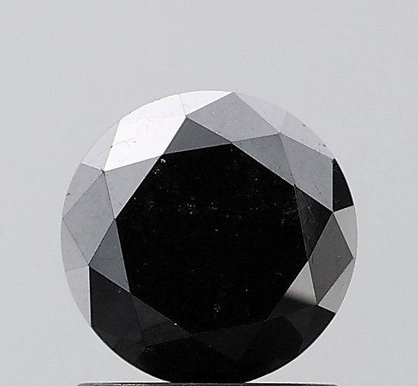 1.7 Carat Round Diamond Black VS1