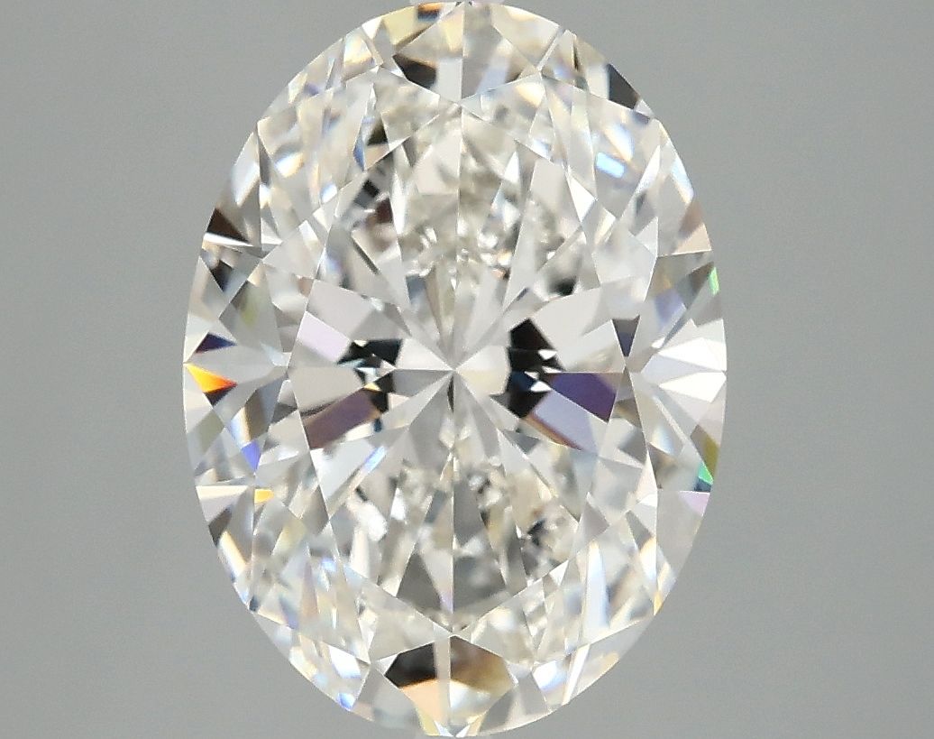 3.96 ct. oval Lab Grown Diamond front image