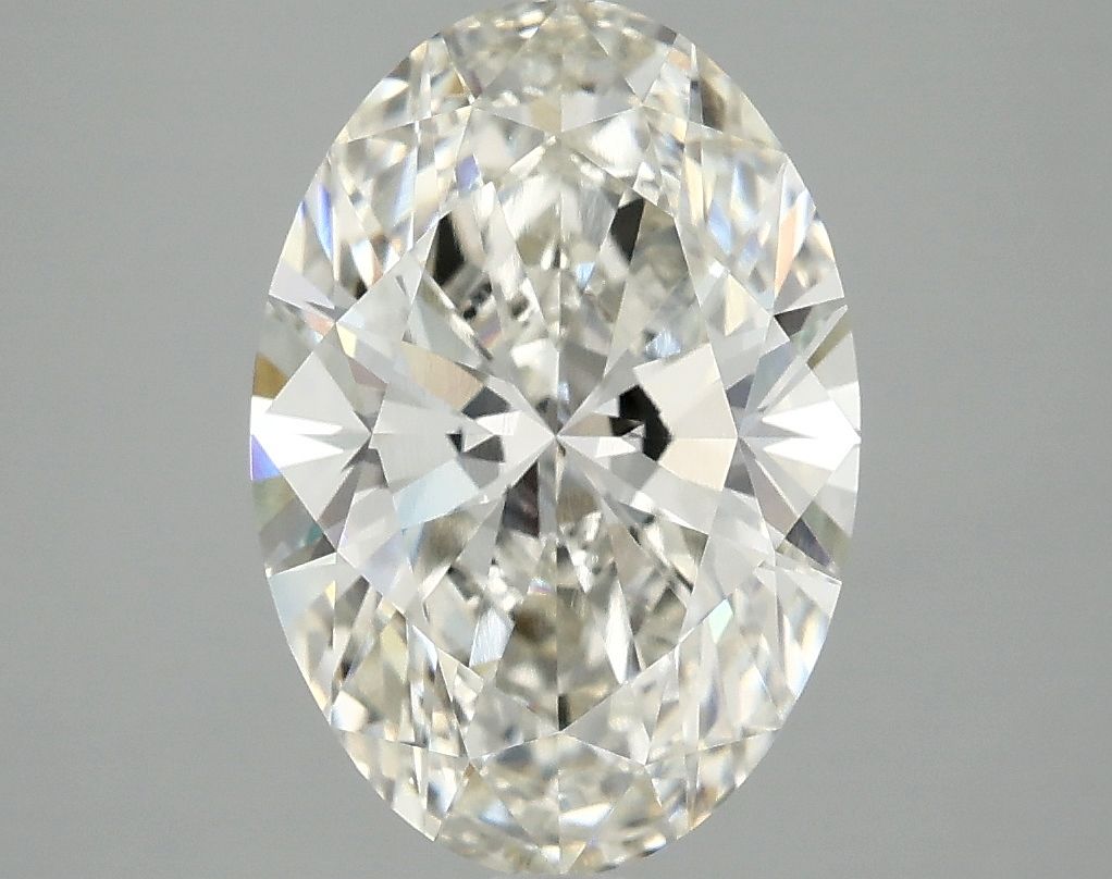 3.08 ct. oval Lab Grown Diamond front image