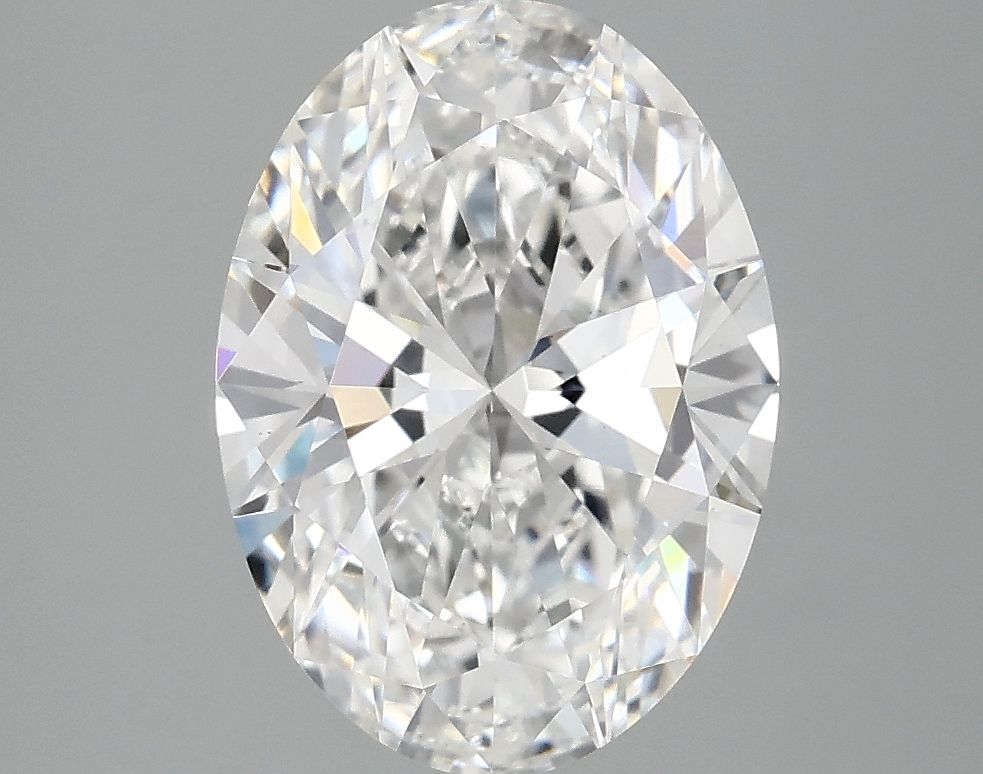 3.01 ct. oval Lab Grown Diamond front image