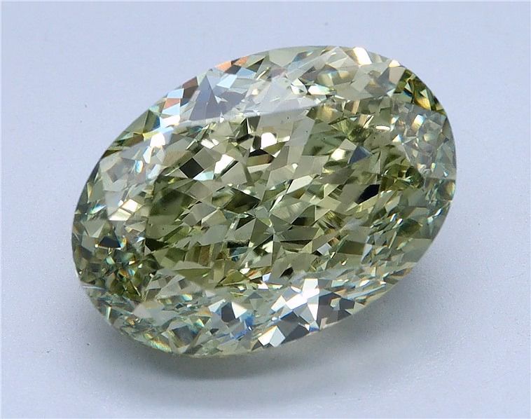 8.06 ct. oval Lab Grown Diamond front image