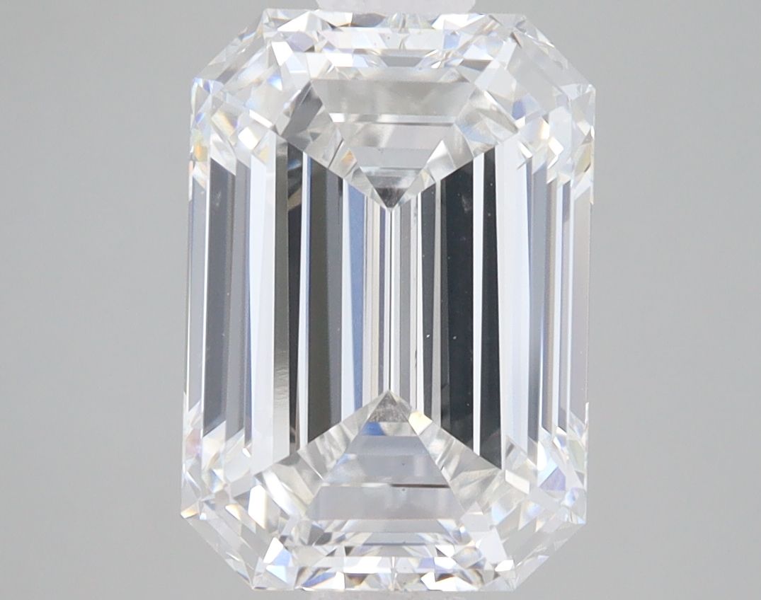 3.99 ct. emerald Lab Grown Diamond front image