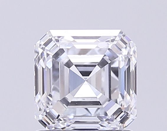 1.34 ct lab-grown Asscher Diamond