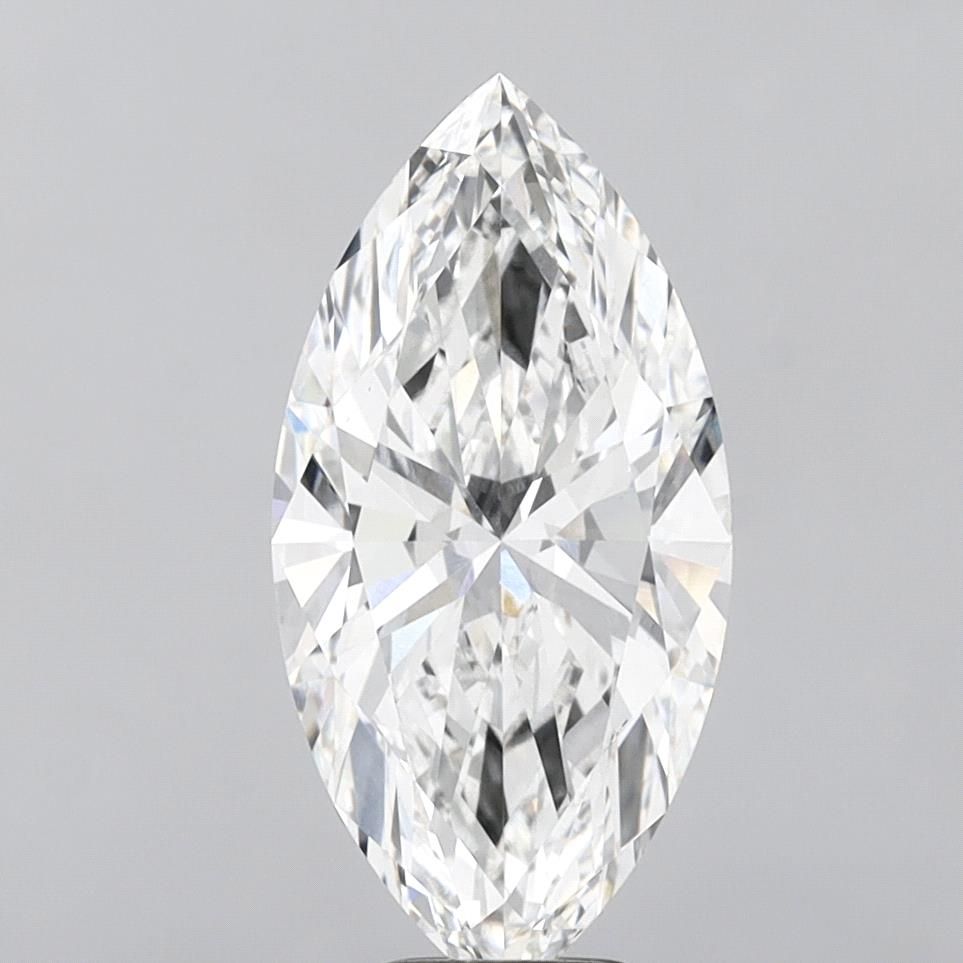 6.10 ct. marquise Lab Grown Diamond front image