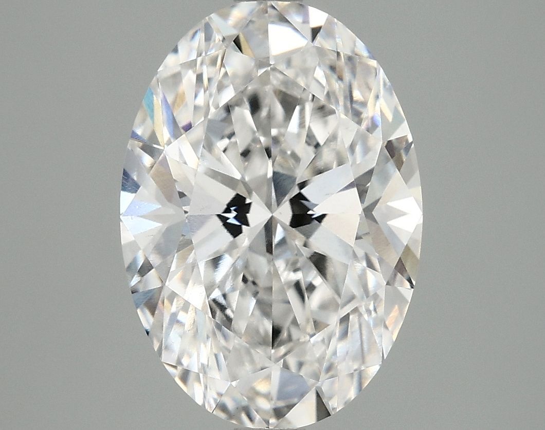3.78 ct. oval Lab Grown Diamond front image