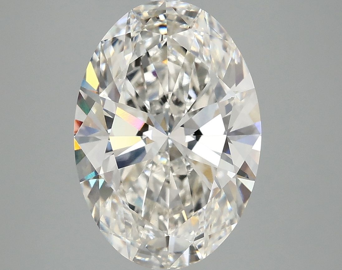 3.87 ct. oval Lab Grown Diamond front image