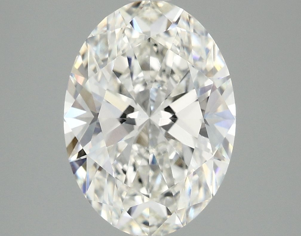 3.08 ct. oval Lab Grown Diamond front image