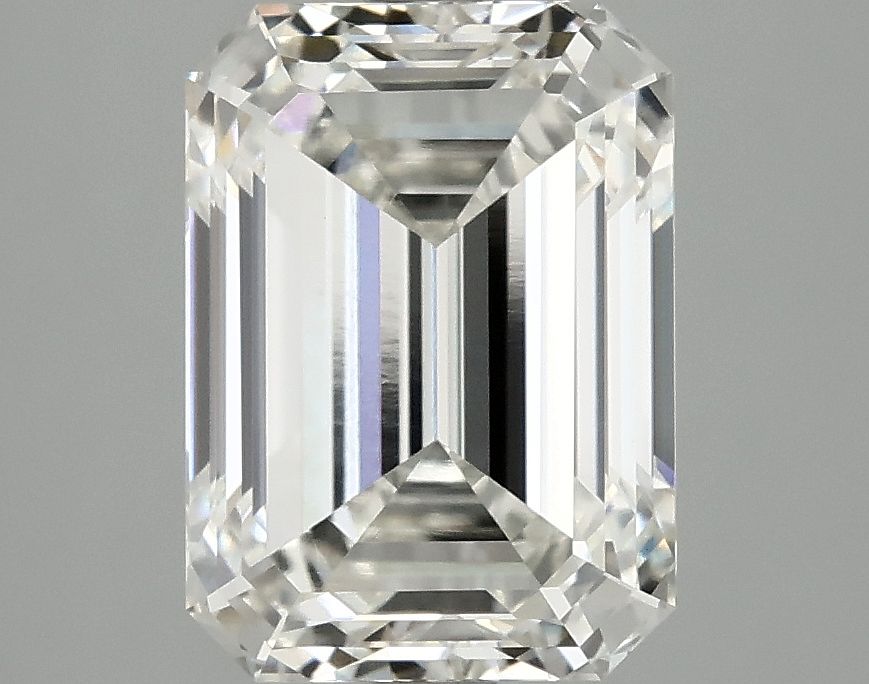 3.71 ct. emerald Lab Grown Diamond front image