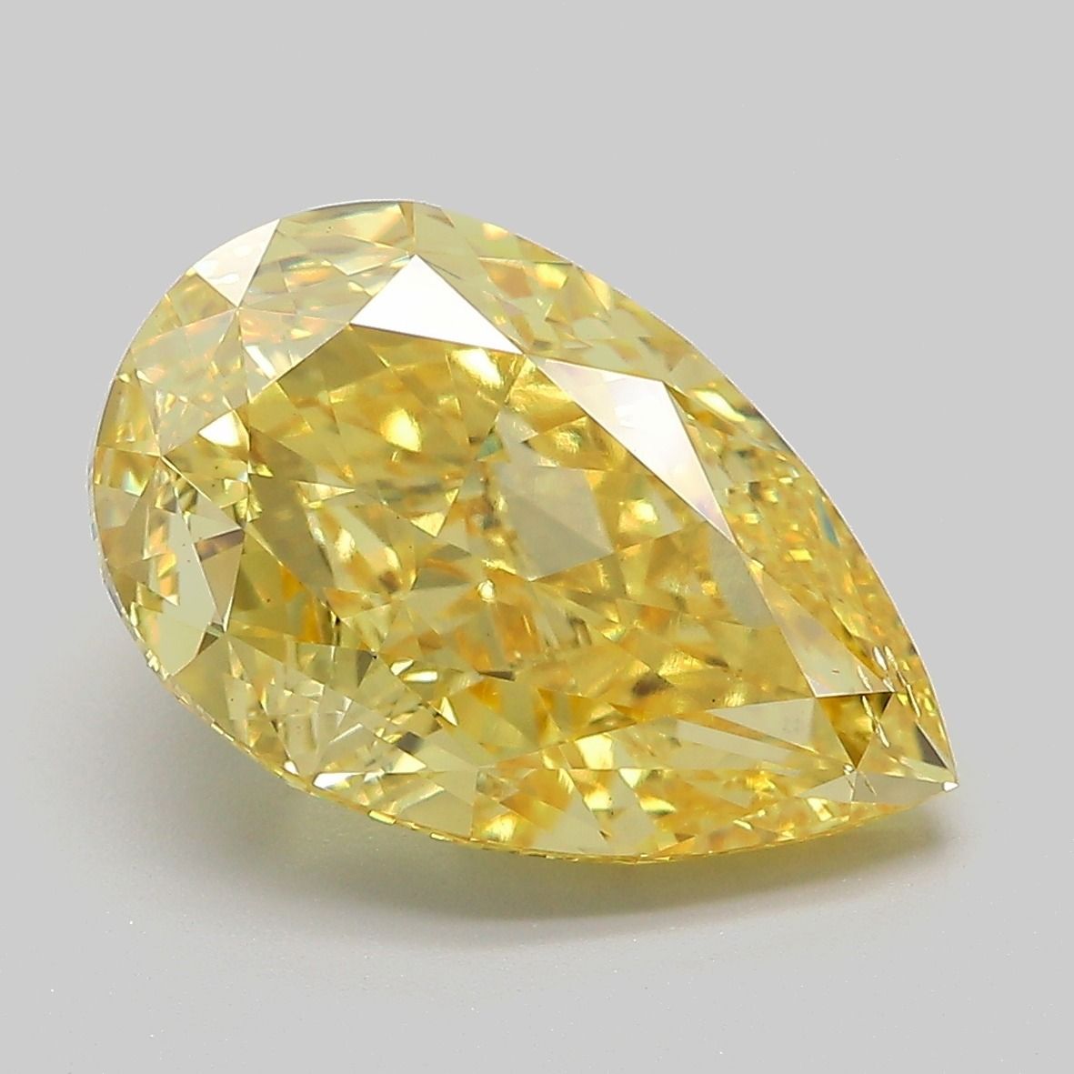 6.05 ct. pear Lab Grown Diamond front image