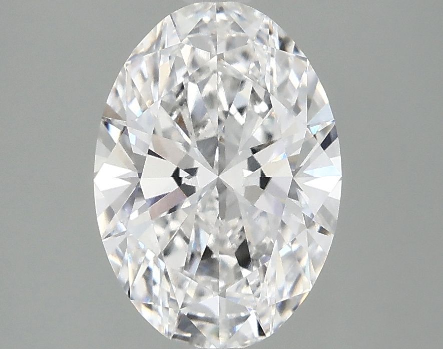 2.10 ct. oval Lab Grown Diamond front image