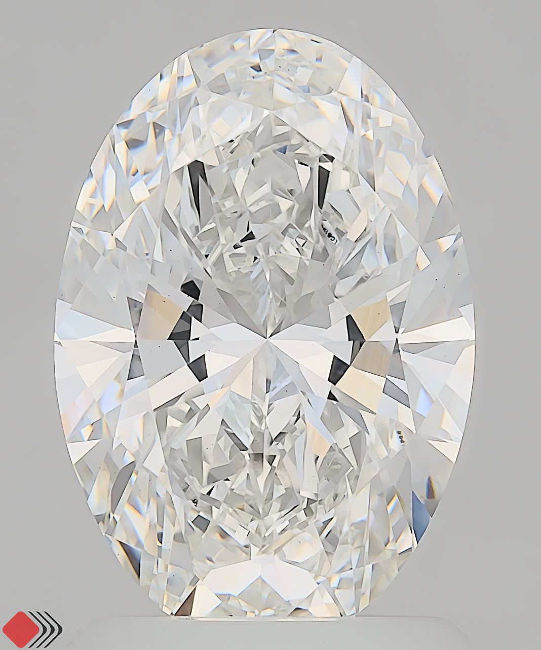 1.56 ct. oval Lab Grown Diamond front image