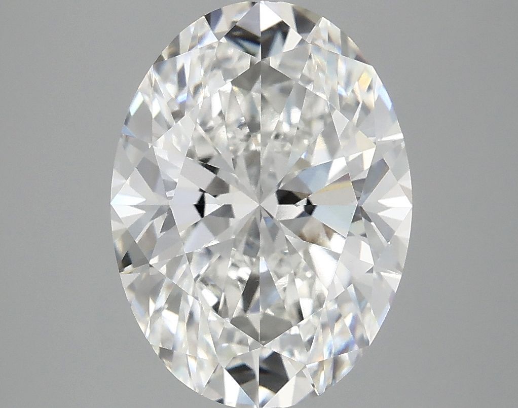 3.75 ct. oval Lab Grown Diamond front image