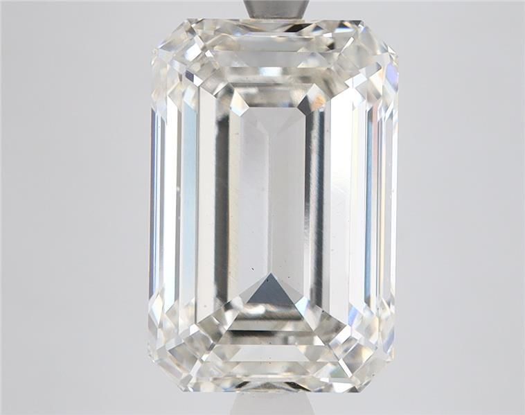 6.12 ct. emerald Lab Grown Diamond front image