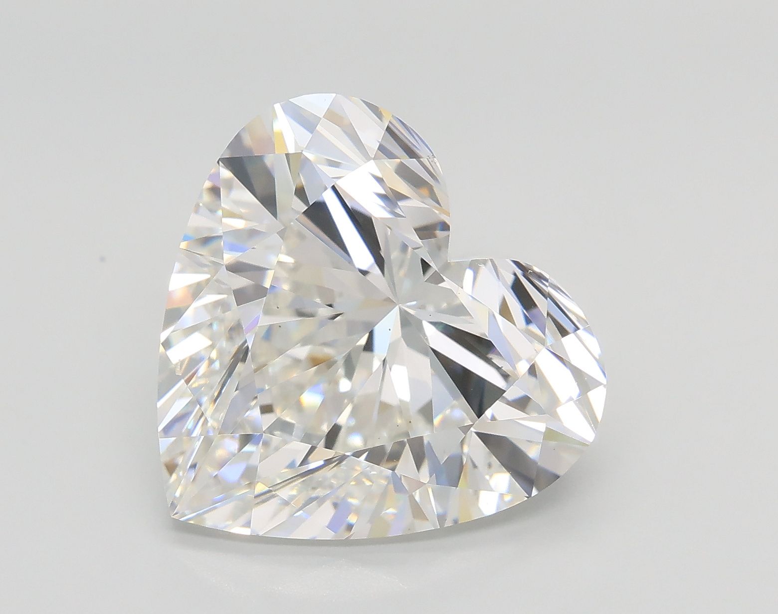 6.66 ct. heart Lab Grown Diamond front image