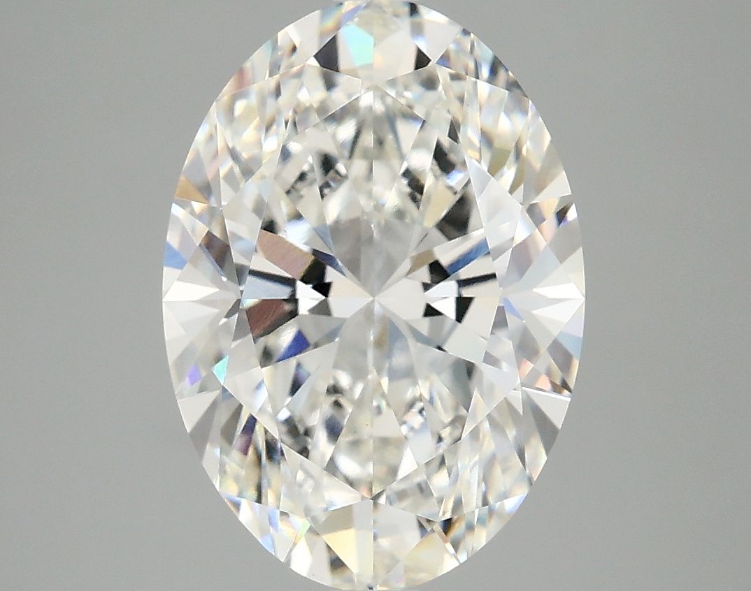 4.10 ct. oval Lab Grown Diamond front image