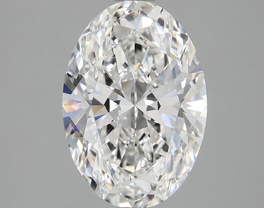 2.10 ct. oval Lab Grown Diamond front image