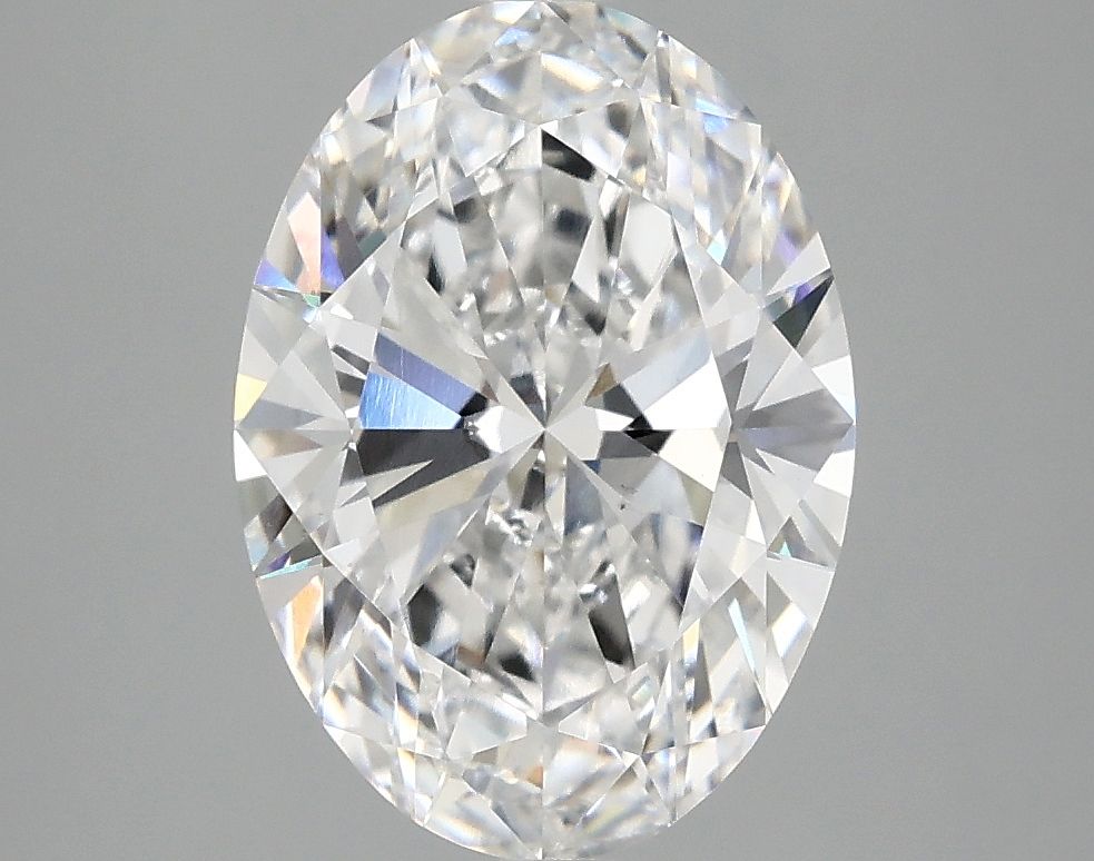 3.02 ct. oval Lab Grown Diamond front image