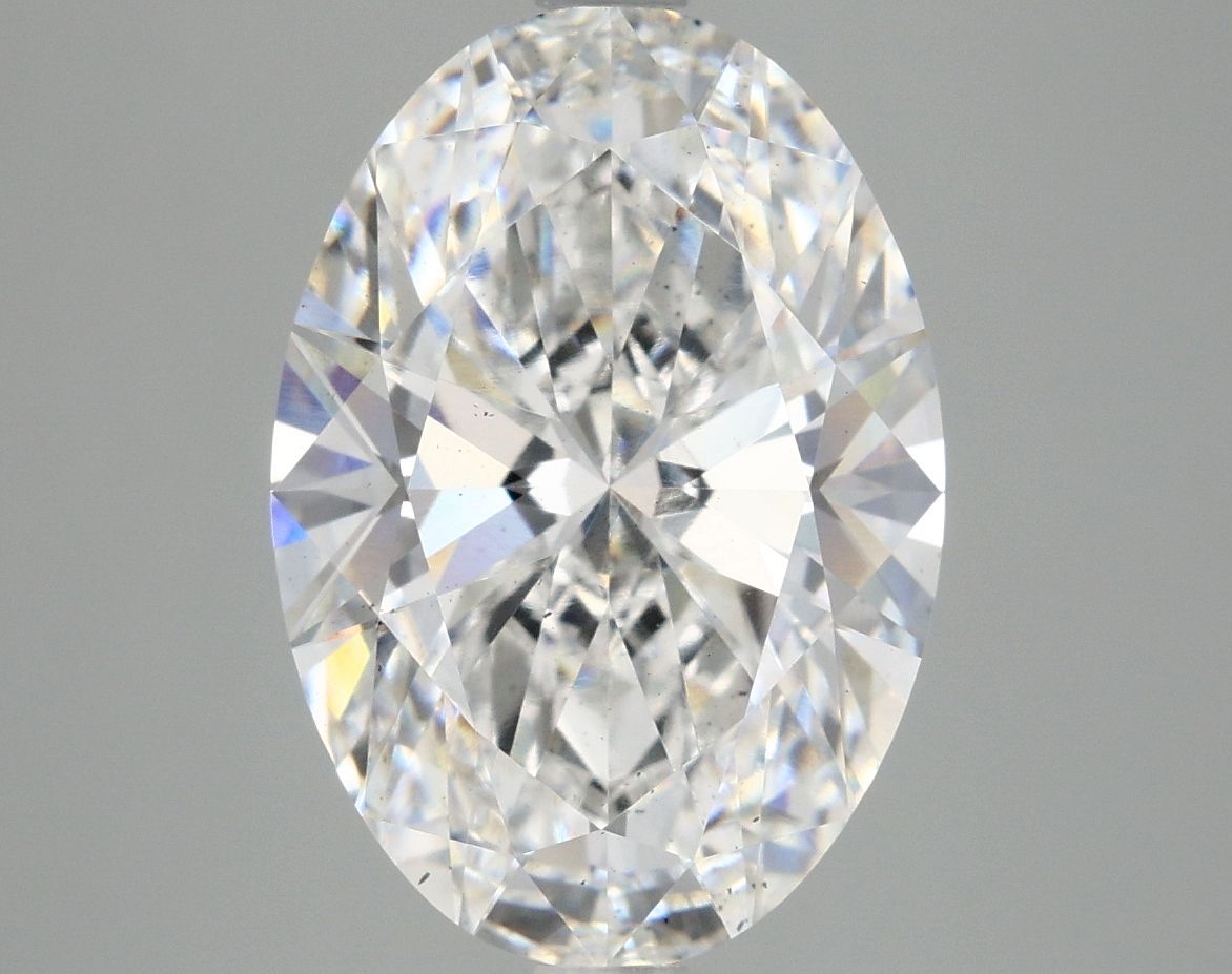 5.01 ct. oval Lab Grown Diamond front image