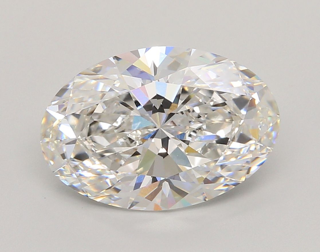 5.02 ct. oval Lab Grown Diamond front image