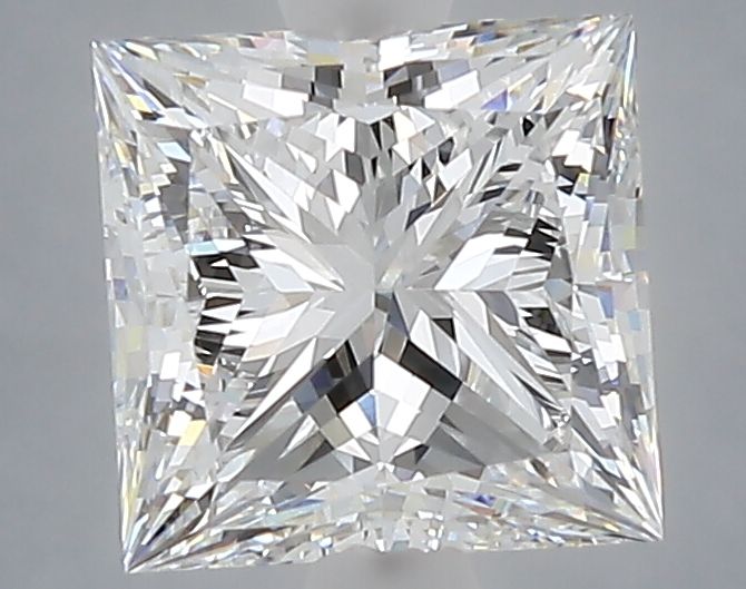 2.09 ct. princess Lab Grown Diamond front image