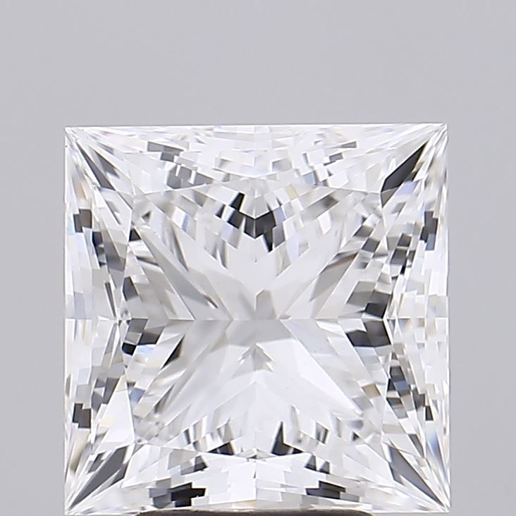 5.02 ct. princess Lab Grown Diamond front image