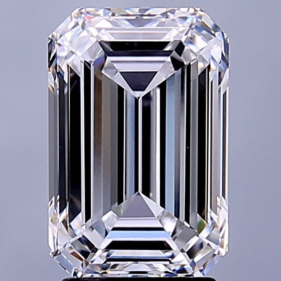 2.91 ct. emerald Lab Grown Diamond front image