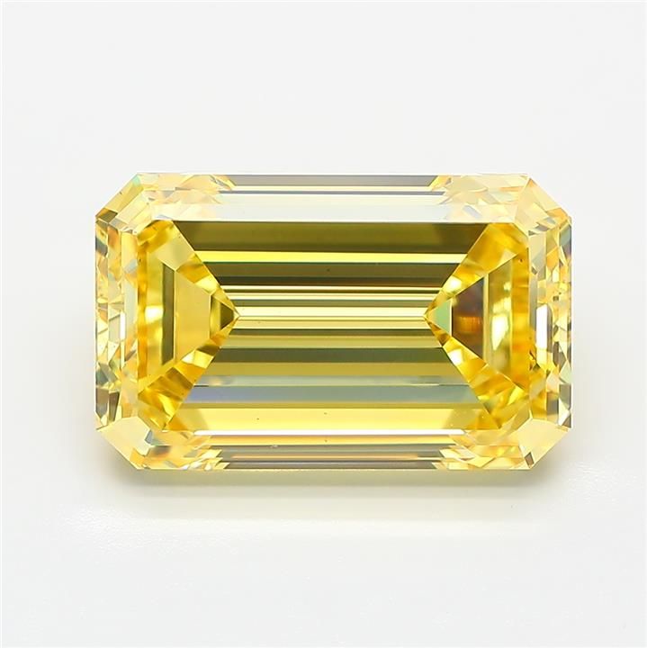 8.33 ct. emerald Lab Grown Diamond front image