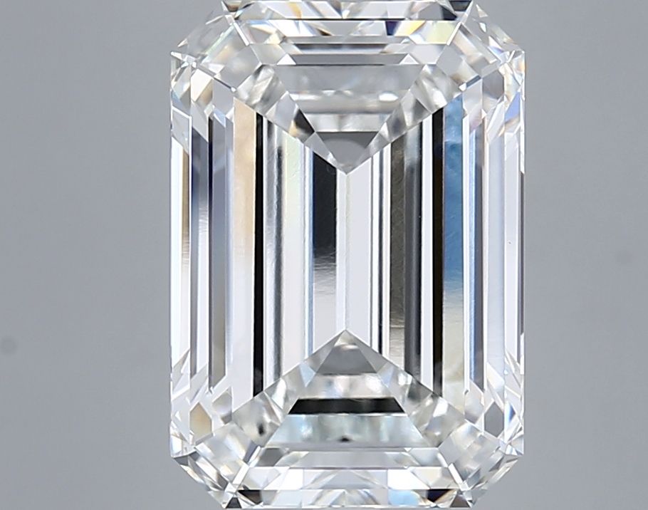 12.10 ct. emerald Lab Grown Diamond front image