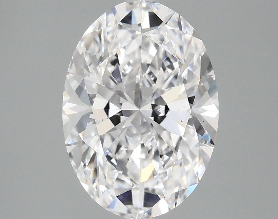 2.96 ct. oval Lab Grown Diamond front image
