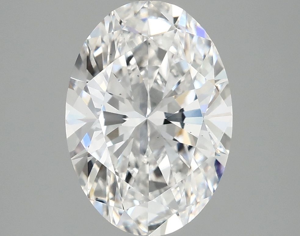 3.02 ct. oval Lab Grown Diamond front image
