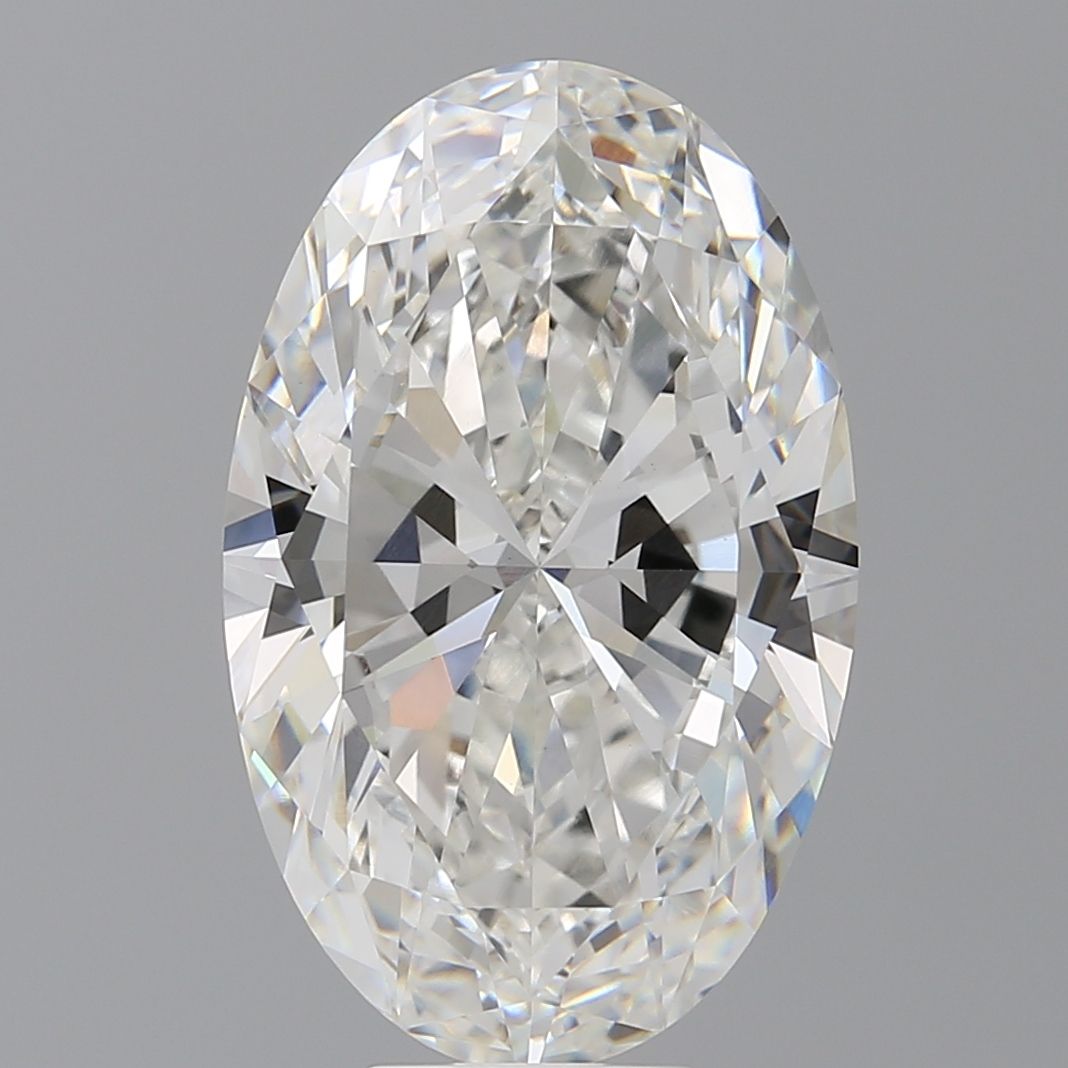 9.09 ct. oval Lab Grown Diamond front image