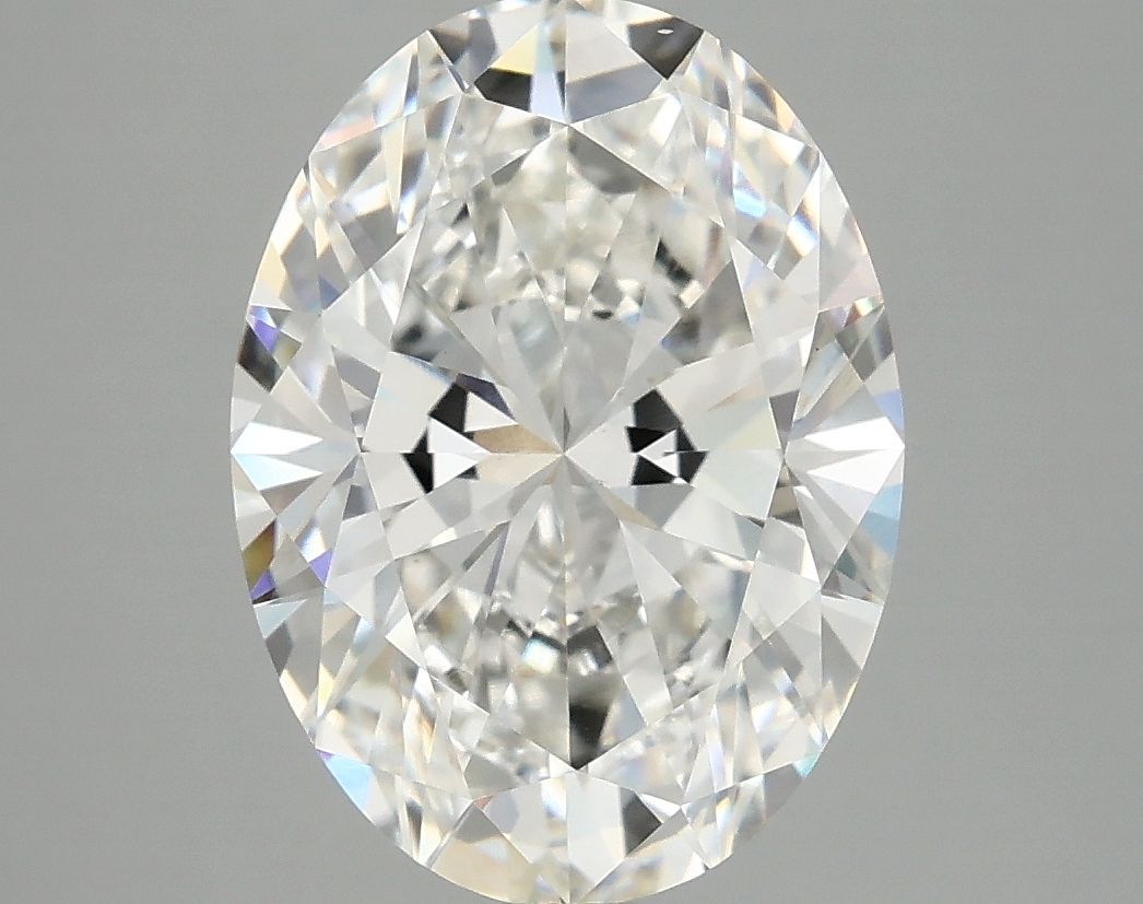 4.10 ct. oval Lab Grown Diamond front image