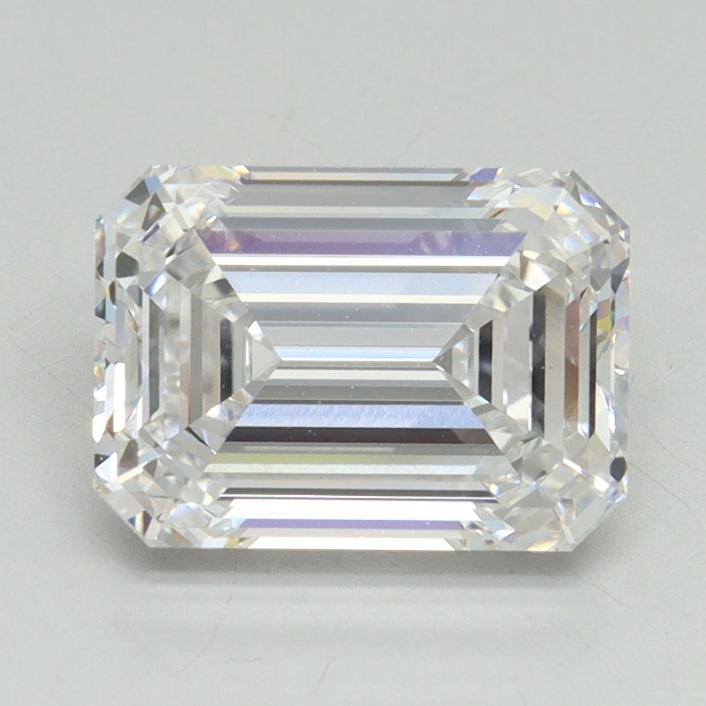 4.03 ct. emerald Lab Grown Diamond front image