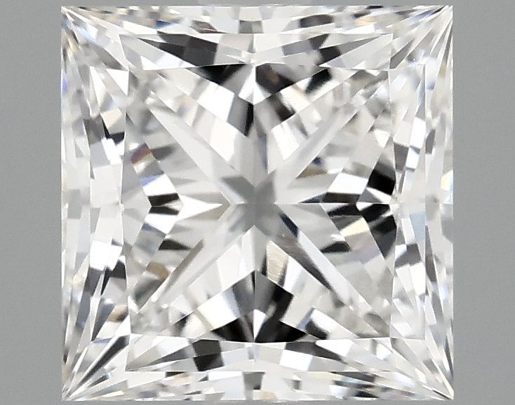 2.09 ct. princess Lab Grown Diamond front image