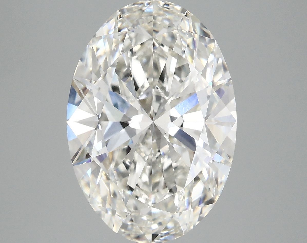4.58 ct. oval Lab Grown Diamond front image