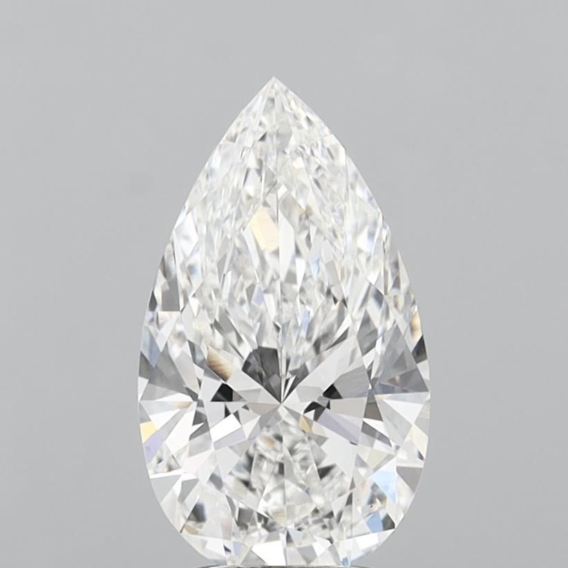 3.08 ct. pear Lab Grown Diamond front image