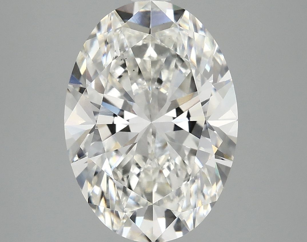3.99 ct. oval Lab Grown Diamond front image