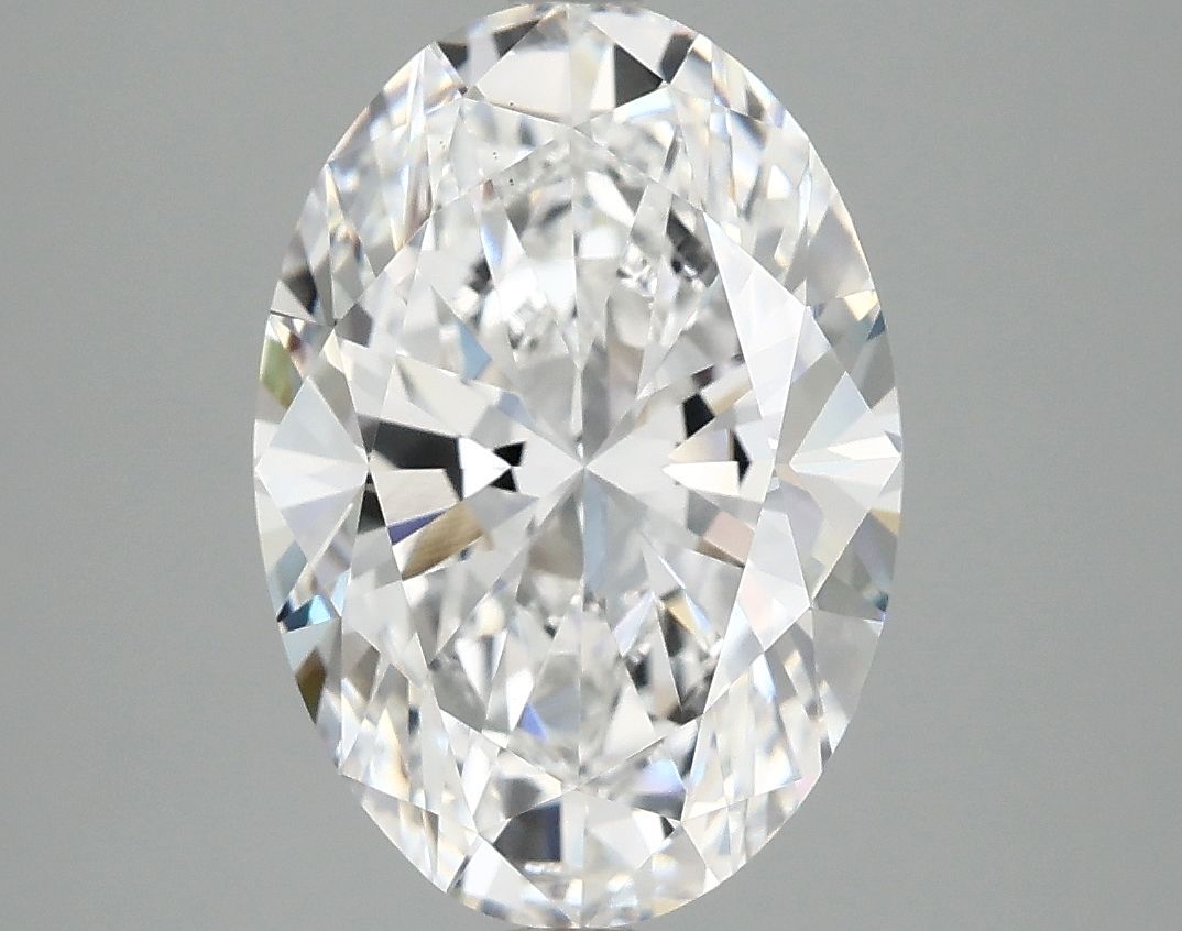 3.85 ct. oval Lab Grown Diamond front image