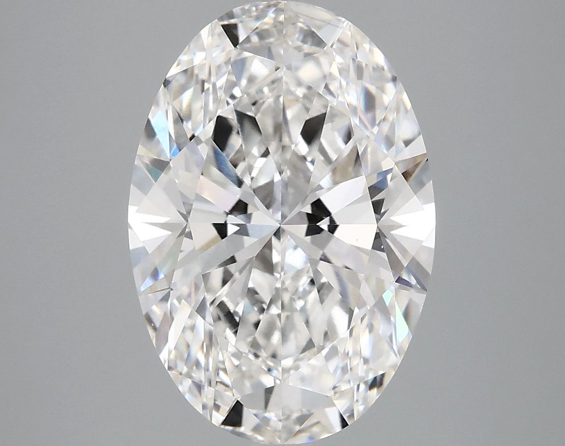3.91 ct. oval Lab Grown Diamond front image