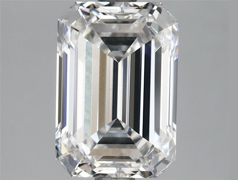 2.70 ct. emerald Lab Grown Diamond front image