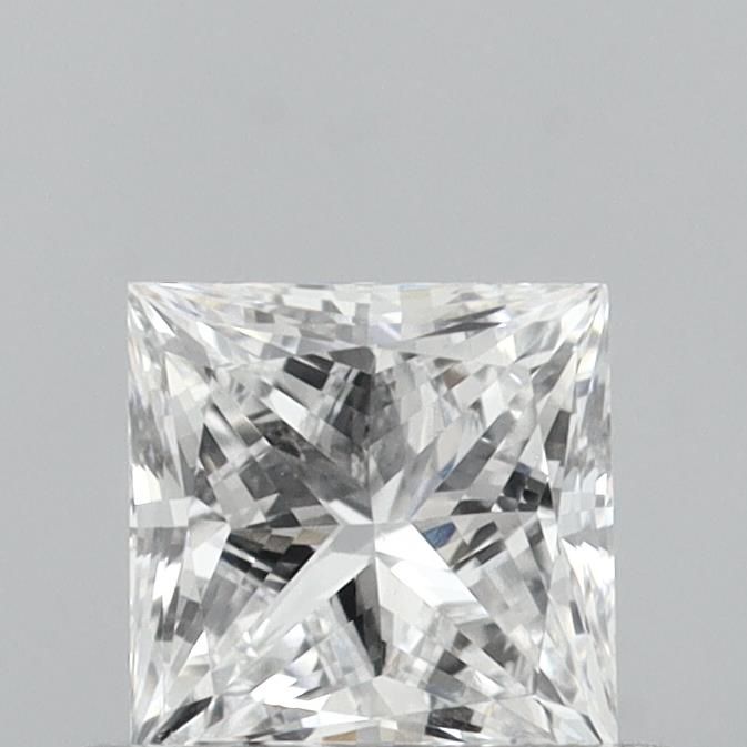 0.63 ct. princess Lab Grown Diamond front image