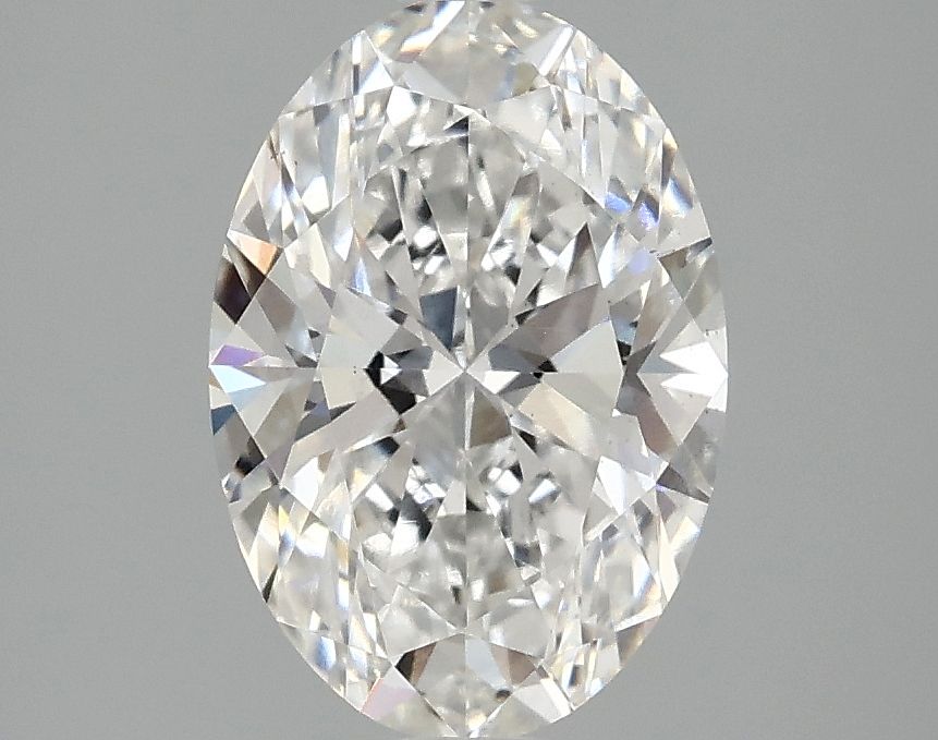 2.10 ct. oval Lab Grown Diamond front image