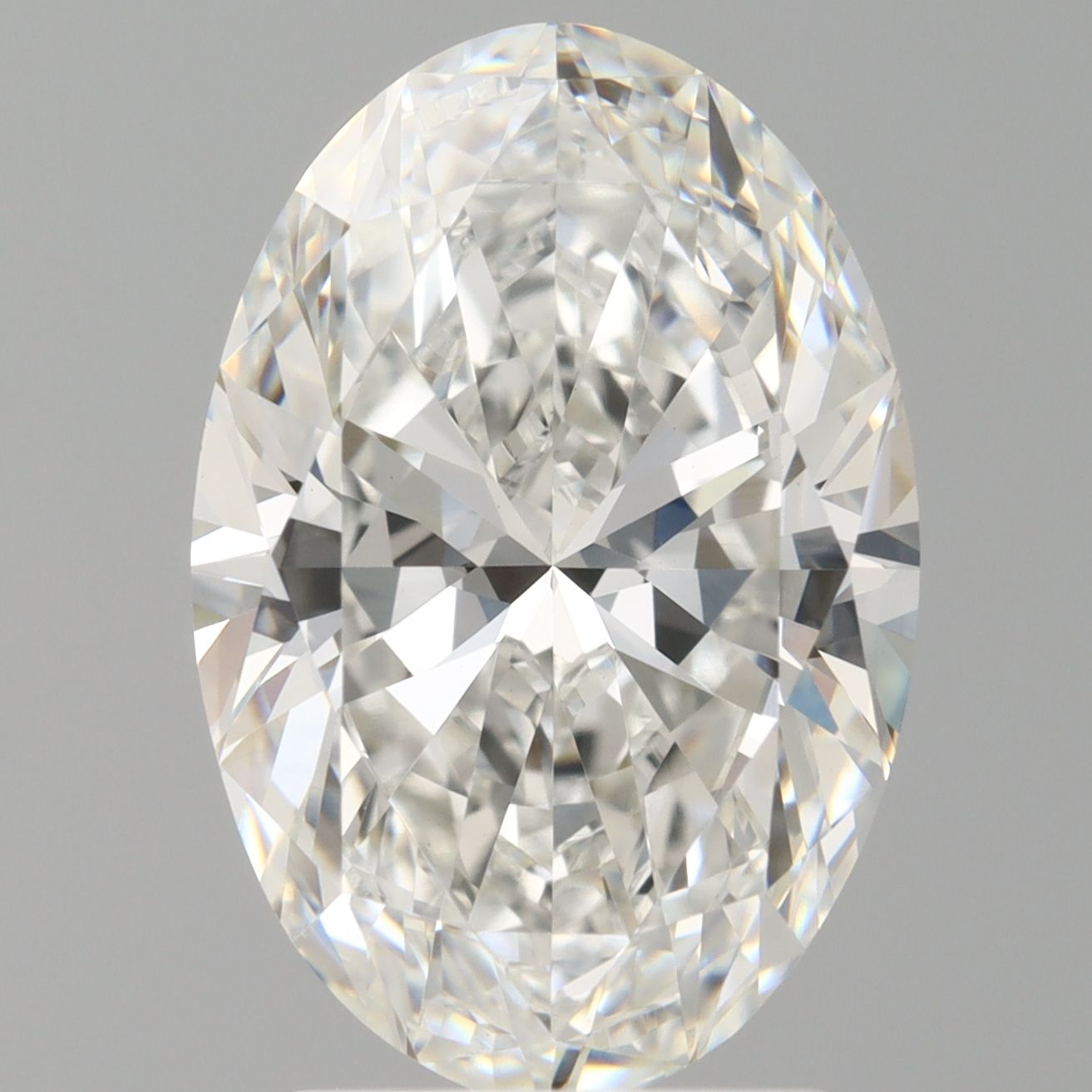 3.01 ct. oval Lab Grown Diamond front image