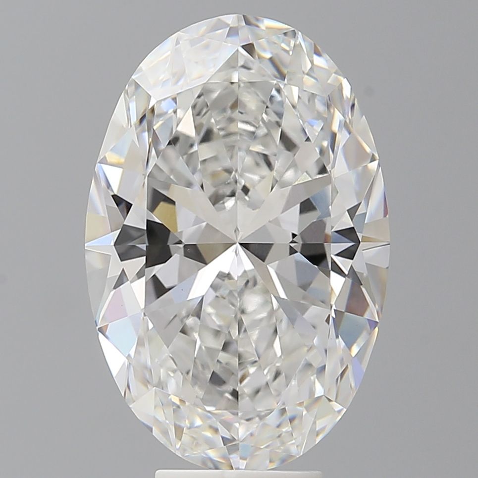 7.52 ct. oval Lab Grown Diamond front image