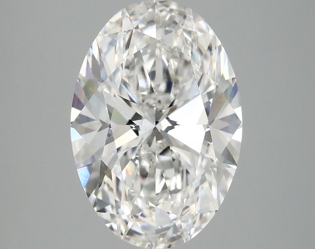 3.95 ct. oval Lab Grown Diamond front image