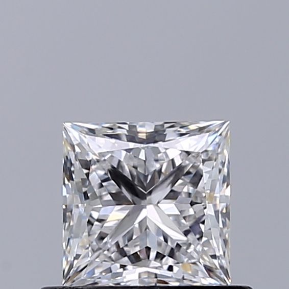 0.66 ct. princess Lab Grown Diamond front image