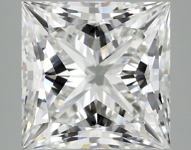 4.09 ct. princess Lab Grown Diamond front image