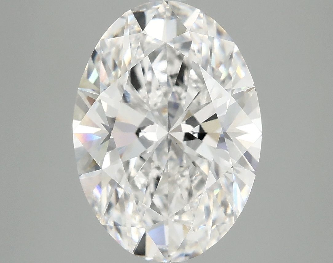 4.10 ct. oval Lab Grown Diamond front image